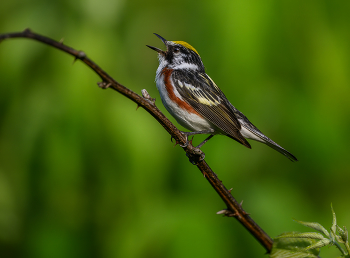 Chestnut-sided warbler / Chestnut-sided warbler