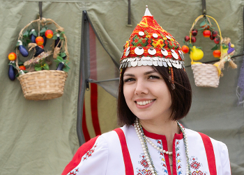 На празднике "Акатуй".Чувашка. / На празднике "Акатуй" .