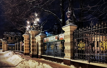 Ограда Алексеевского дворца / Санкт-Петербург