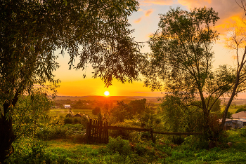 Летний вечер... / Летний вечер, тишина и покой...