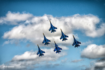 «Русские Витязи» / Авиационная группа высшего пилотажа "Русские Витязи..."