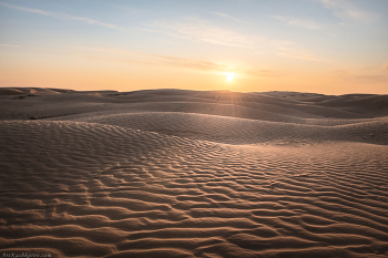 &quot;Восход в пустыне&quot; / Песчаные дюны с степях Калмыкии