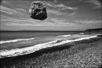 натюрморт с берегом турецким, парусом и горизонтом посередине / ***