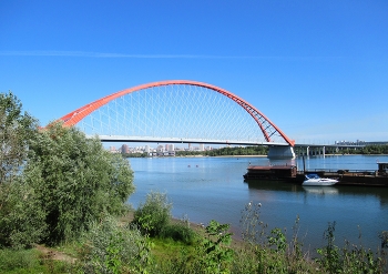 Мост через Обь / Новосибирск