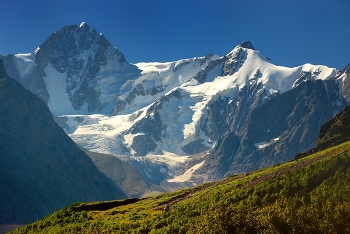 Горы Балкарии / Ледник Шаурту