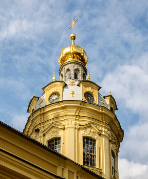 Купол Петропавловского собора. / ***