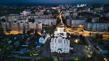 Свято-Стефановский кафедральный собор в Сыктывкаре... / ...