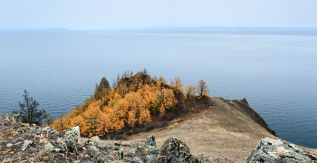 Островок осени. / ***