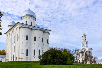 Великий Новгород. Свято-Юрьев мужской монастырь. / 2015 год.