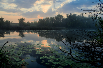 Утро. / Озеро Студёное.