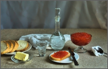 ...... "Закуски" .... / предметная композиция