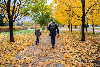 Осенняя прогулка / Ходынка