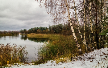 Осенний снег # 02 / 29 Октября 2023 года. Восток Подмосковья, Дрезна.