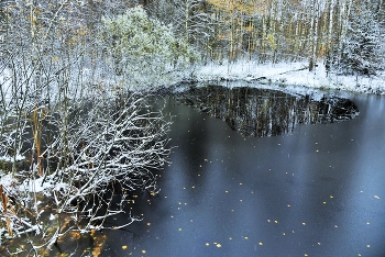 Первый снег, первый лед ... / октябрь ...