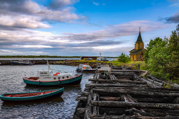 У самого Белого моря / лето, Рабочеостровск