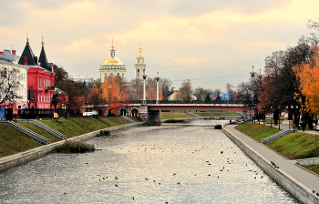 Осенняя городская зарисовка / Осенняя городская зарисовка