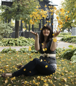 осенняя / осень в саду Эрмитаж