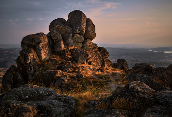 вершина "Святой" горы / Монсанту, Португалия