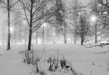 Метель / вечер, метель