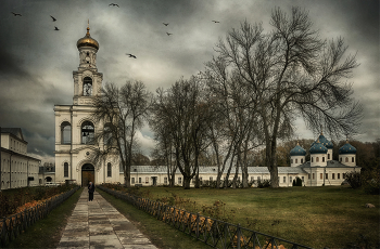 Поздняя осень / Свято-Юрьев монастырь. Великий Новгород