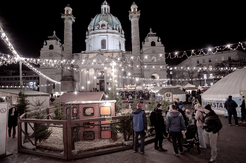 Vienna-before Christmas / Град и село