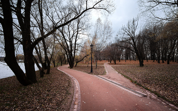 В осеннем парке... / ***