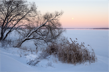 &nbsp; / Волга, морозное утро.