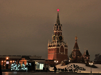 Ночная Москва / в Кремле