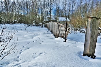 На дворе февраль ... / Февральский этюд ...
