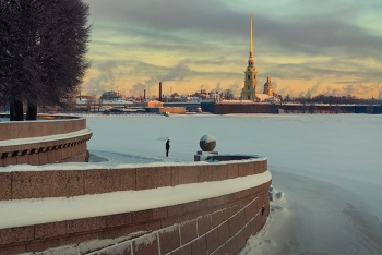 Зимнее утро в Петербурге / Январь 2024
