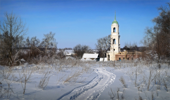 В феврале / В селе Ичалово.