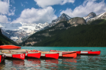 52 / Озеро Луиза, Lake Louise, Banff National Park, Alberta Canada