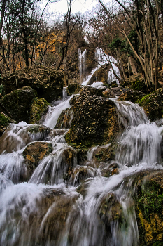Водопад Су-Учхан / Крым, весна. Кизилкобинское ущелье