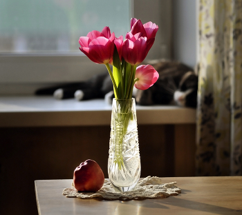 Весенний / Весенние тюльпаны, весеннее настроение...