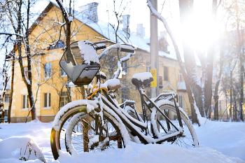 Снежный велосипед / Минск