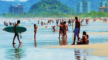 Пляжи Бразилии ... / Вспоминая лето ...