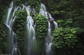 &quot;Сезон дождей&quot; / В разгар лета большинство небольших водопадов пересыхают. Лучшее время для съемки – начало и конец дождливого сезона. Индонезия, остров Бали