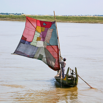 Поднять паруса! / озеро Таунтоме, Мьянма
