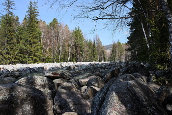 &nbsp; / Таганай. Большая каменная река.
