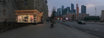 По Большой Дорогомиловской улице / Панорама