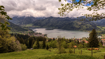 &nbsp; / Blick auf den Schliersee