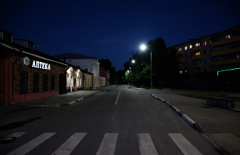 Тихая улица с аптекой / Витебск