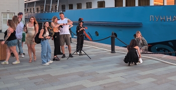 Перед фотосессией / Москва