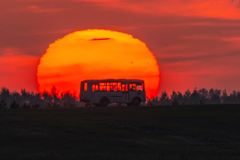 стоп кадр / на восходе