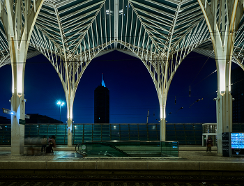 Oriente Railway Station in Lisbon / Oriente Railway Station in Lisbon