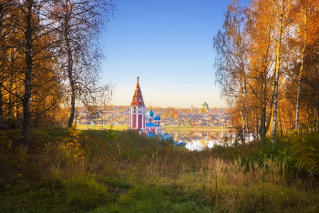 Осенние дни в Тутаеве / Осень в Тутаеве. Ярославская область.