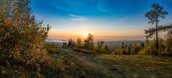 Осенний рассвет / Уральская природа