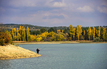 &nbsp; / Крым. Симферополь. Водохранилище