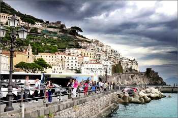 View from Amalfi / Град и село