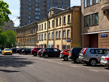 Улица Щепкина / Улица Щепкина в Москве. Май 2023.